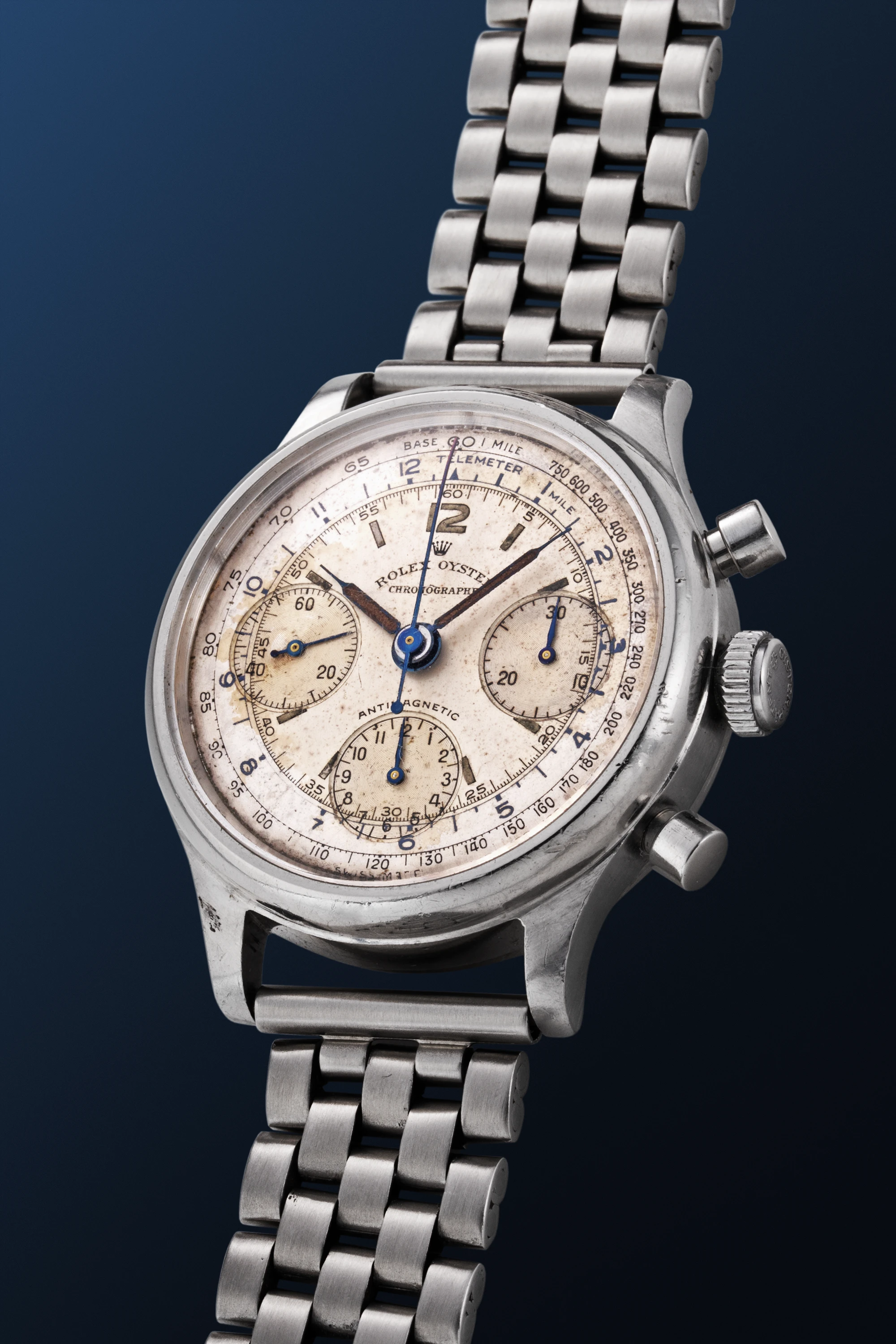 1940s Chronograph Ref. 4048 in Stainless Steel