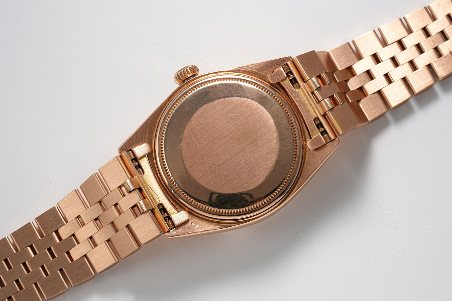 Datejust Ref. 1601 in 18k Rose Gold