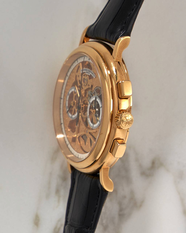Patrimony Chronograph Squelette Rose Gold