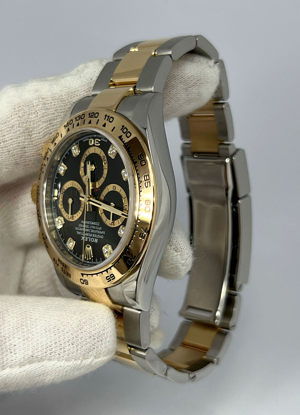 Daytona 116503 Yellow Rolesor Diamond Indexes