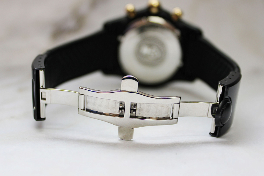 Bubble Chronograph XL Steel & Gold