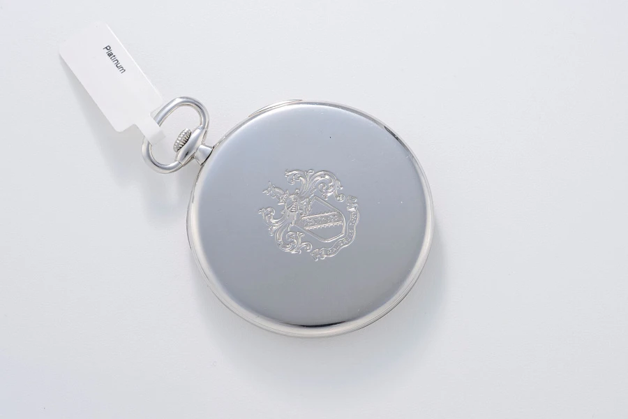 Pocket Watch with Breguet Numerals in Platinum