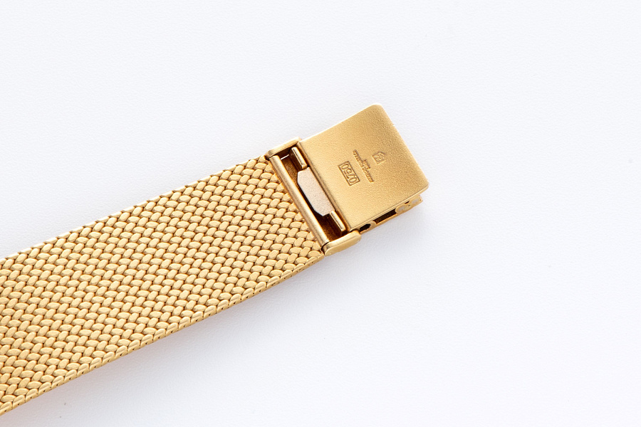 Dress Watch Ref. 674 in 18k Yellow Gold with Pink Patina