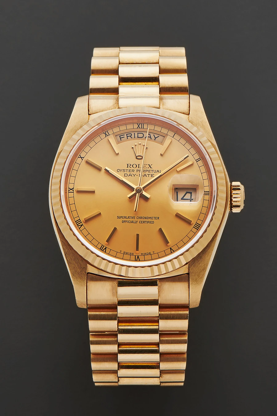Day-Date Ref. 18038 in 18k Yellow Gold