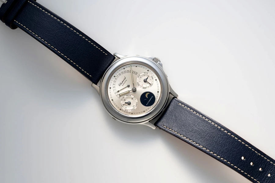 Perpetual Calendar in Platinum by Svend Andersen