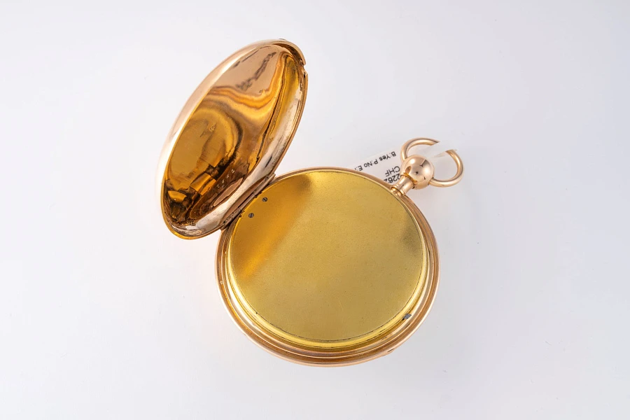 Quarter Repeater Pocket Watch in 18k Yellow Gold