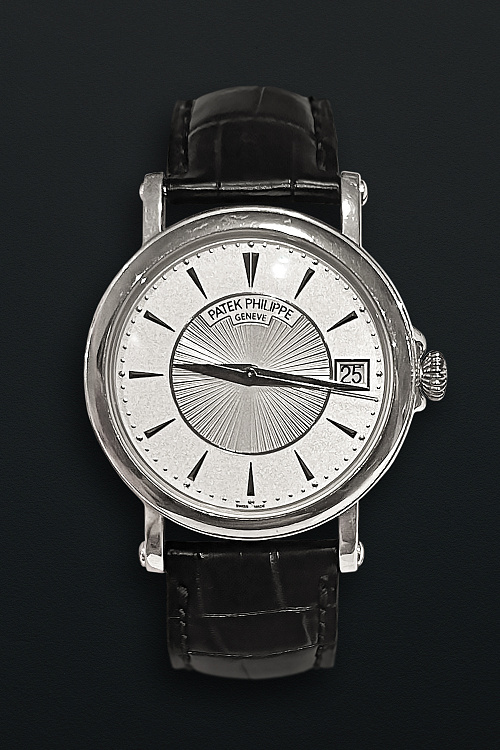 Calatrava 5153 ‘Officer Case’ White Gold