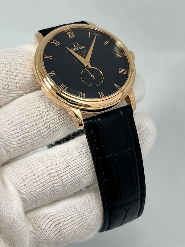 De Ville Prestige Co-Axial Small Seconds in 18k rose gold