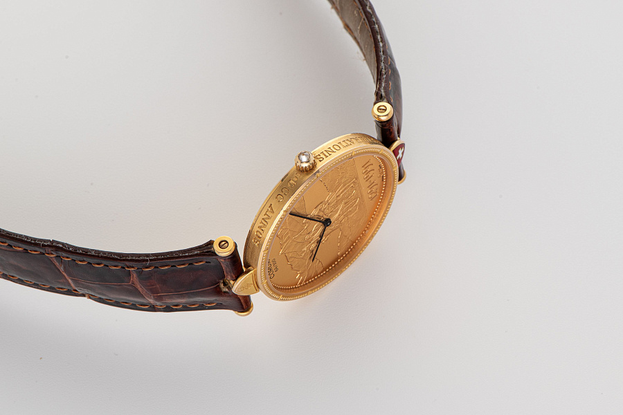 Helvetia 64/100 in 18k Yellow Gold