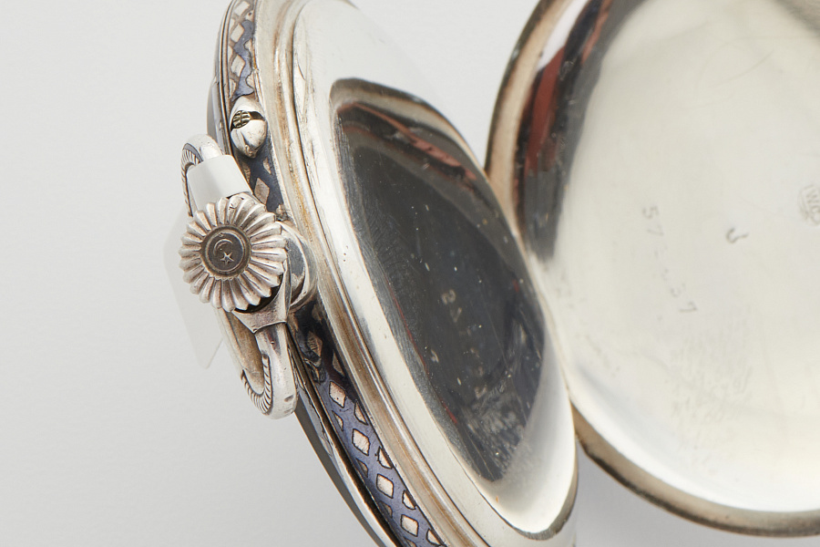 Taschenuhr Tula Silber