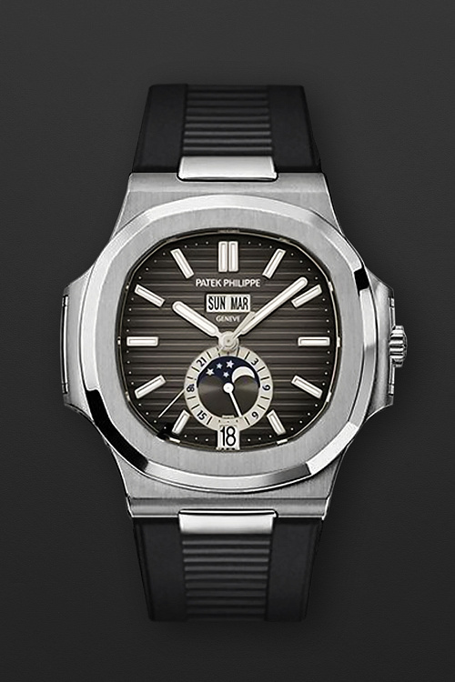 Nautilus Annual Calendar 5726A-001 Never Polished