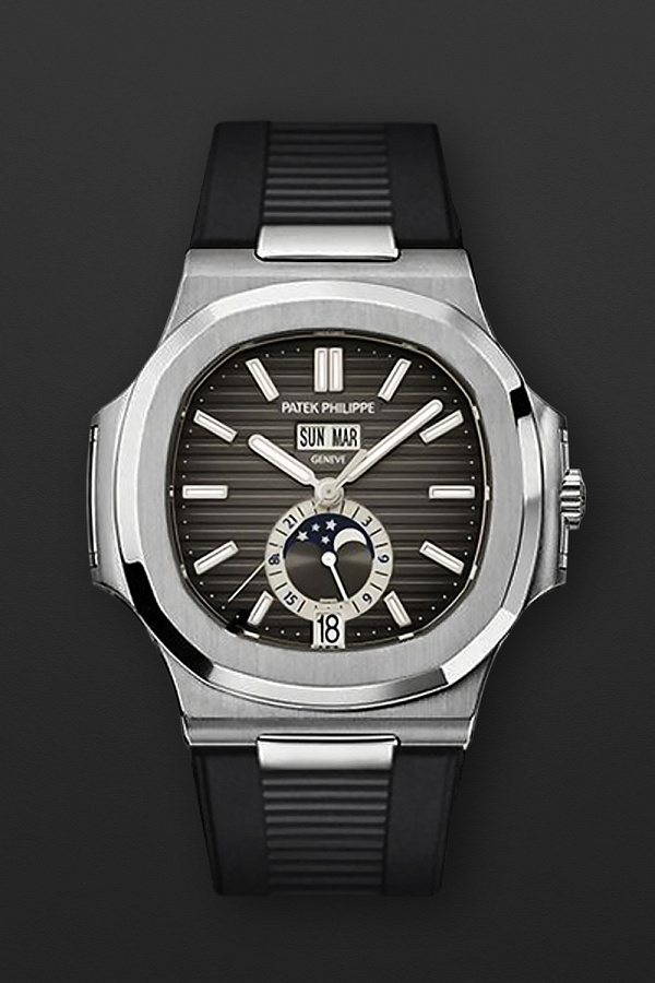 Nautilus Annual Calendar 5726A-001 Never Polished