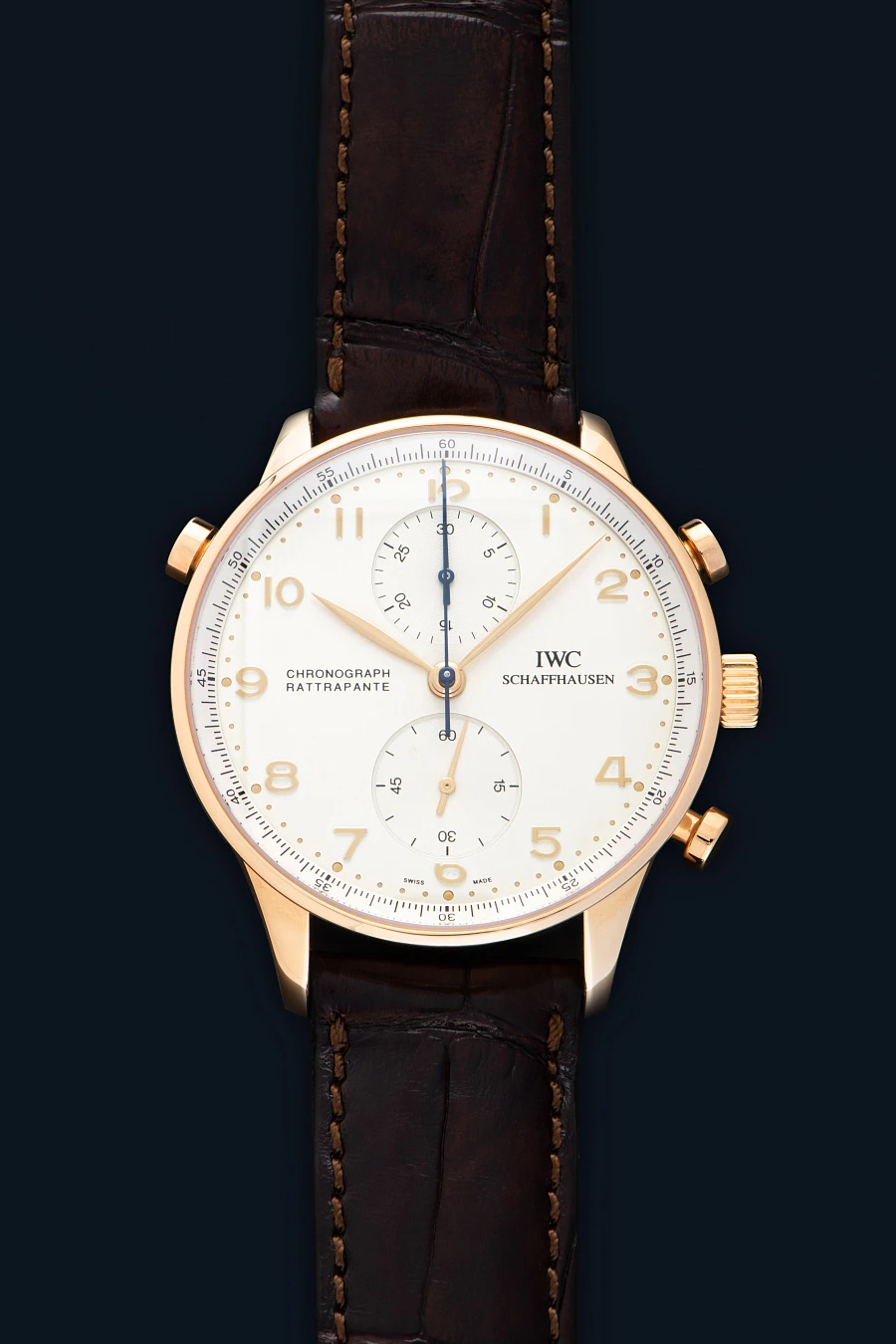 Portuguese Chronograph Rattrapante Ref. IW371203 in 18k Rose Gold