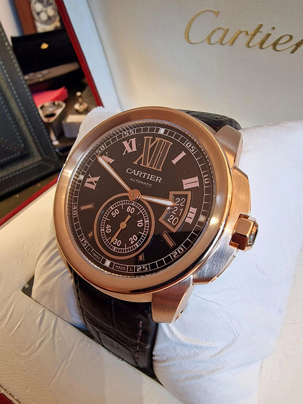 Calibre de Cartier Automatic Rose Gold