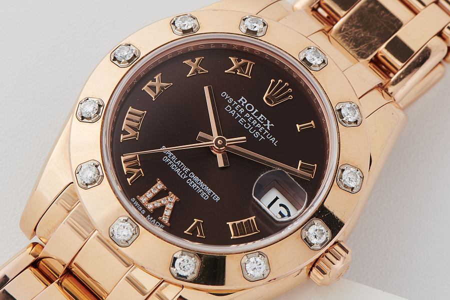 Datejust Ref. 81315 in 18k Rose Gold