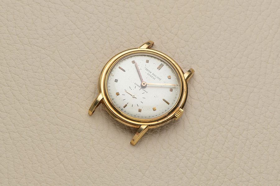 Calatrava 2500 Double signed Gobbi Milano