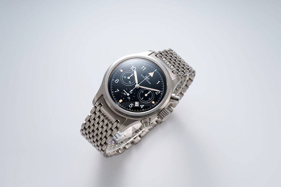 Quartz Chronograph Ref. IW3741 in Stainless Steel