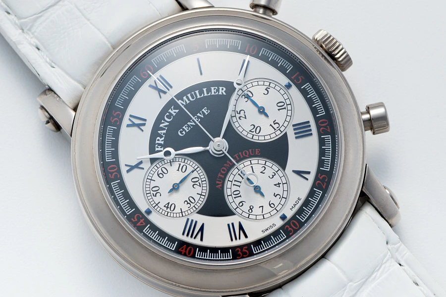 Chronograph Ref. 7002 CC DF in 18k White Gold