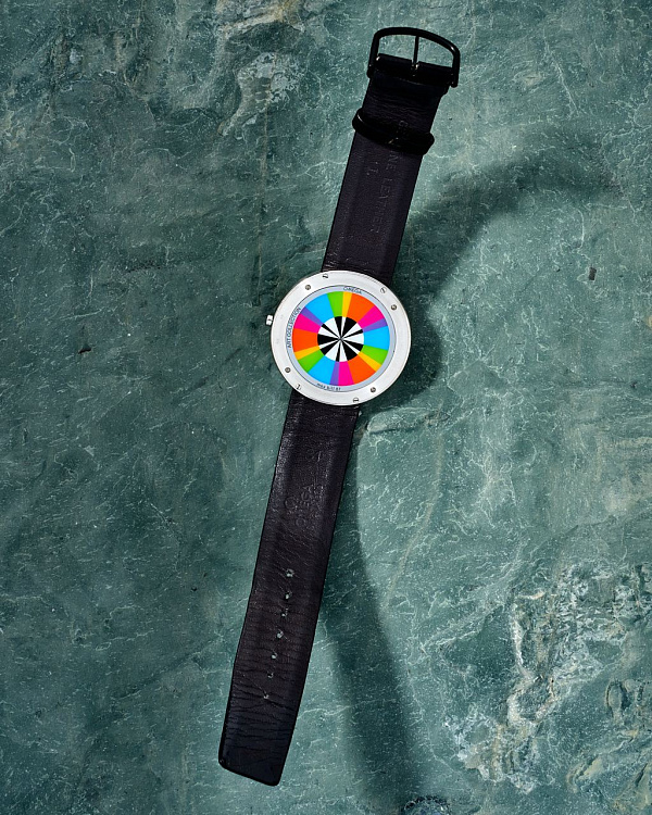 Art Collection Max Bill 87 White Gold Quartz