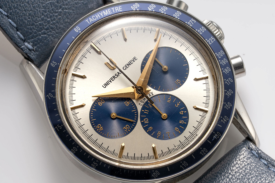 Compax Chronograph Ref. 884485 in Stainless Steel