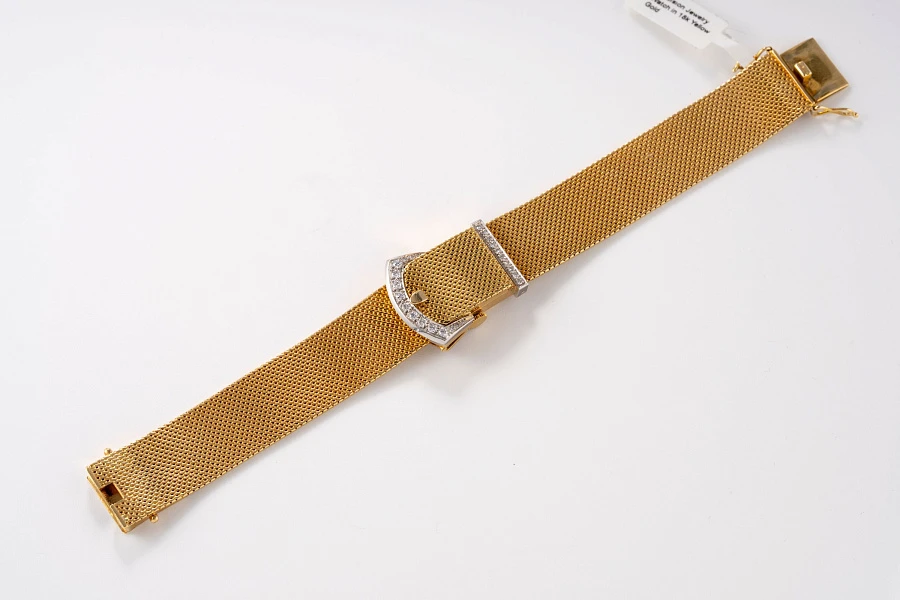 Precision Jewelry Watch in 18k Yellow Gold