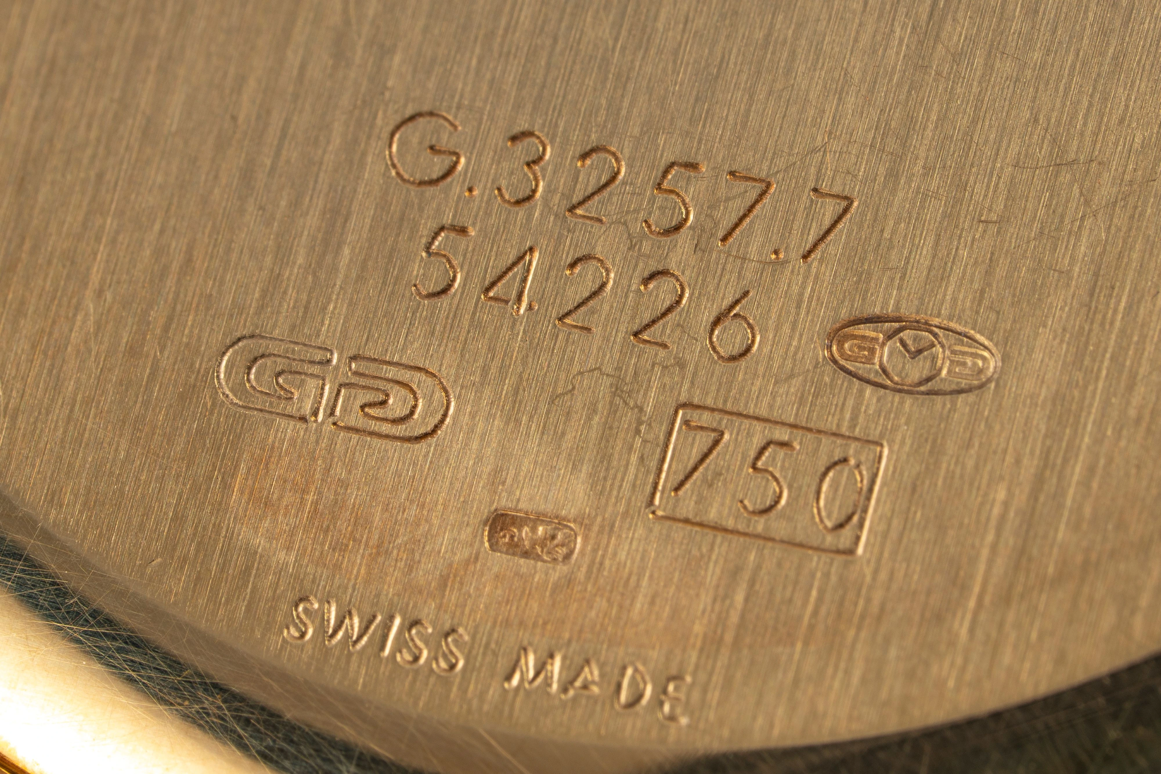 Dual Time Ref. G.3257.7 in 18k Yellow Gold