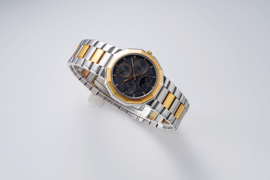 Riviera Perpetual Calendar Ref. 6131.3 in Stainless Steel and 18k Yellow Gold