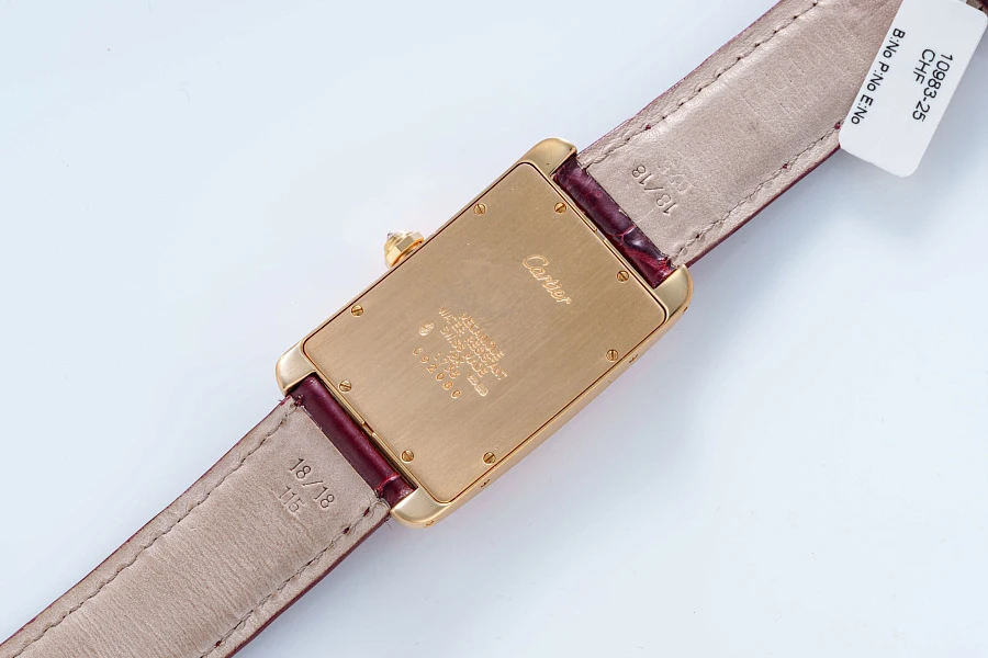 Tank Américaine Ref. 1735 in 18k Rose Gold with Diamonds