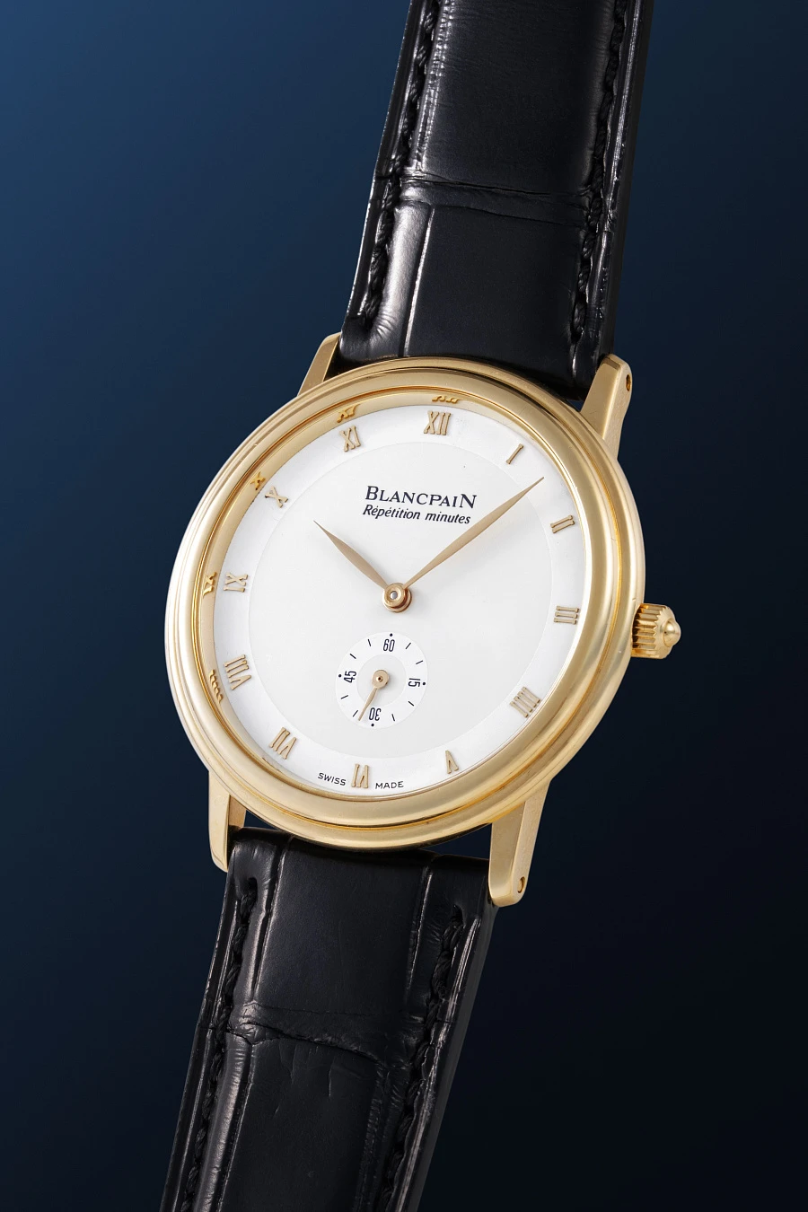 Villeret Minute Repeater Ref. 0033.1418A-55A in 18k Yellow Gold