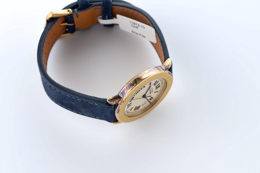 Ronde de Cartier Ref. 1800 in Gold-Plated Silver