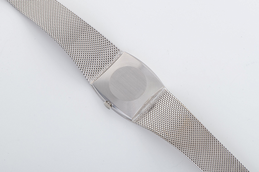 Sigma Dial Watch in 18k White Gold