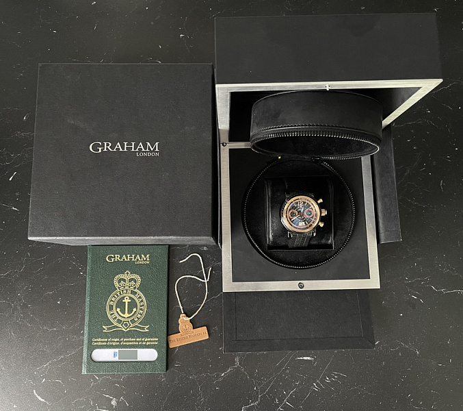 Grand Silverstone Woodcote Steel & 18K Gold