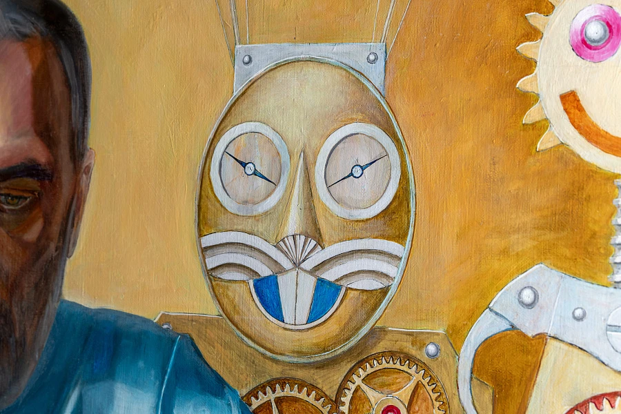 Artwork “A Mad Horological Party”