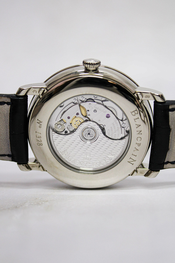 Villeret Quantième Complet in White Gold