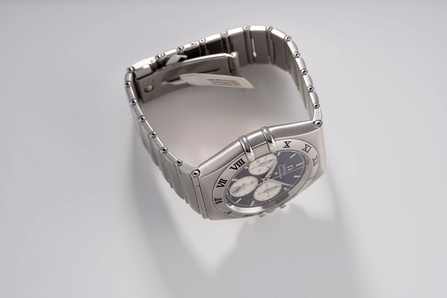 Constellation MechaQuartz Chronograph Ref. 386.1201 in Stainless Steel