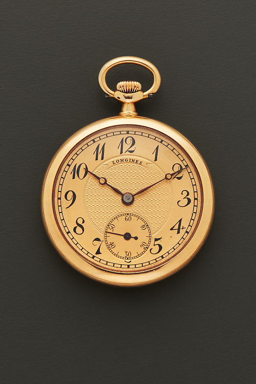 Small Pocket Watch in 18K Yellow Gold