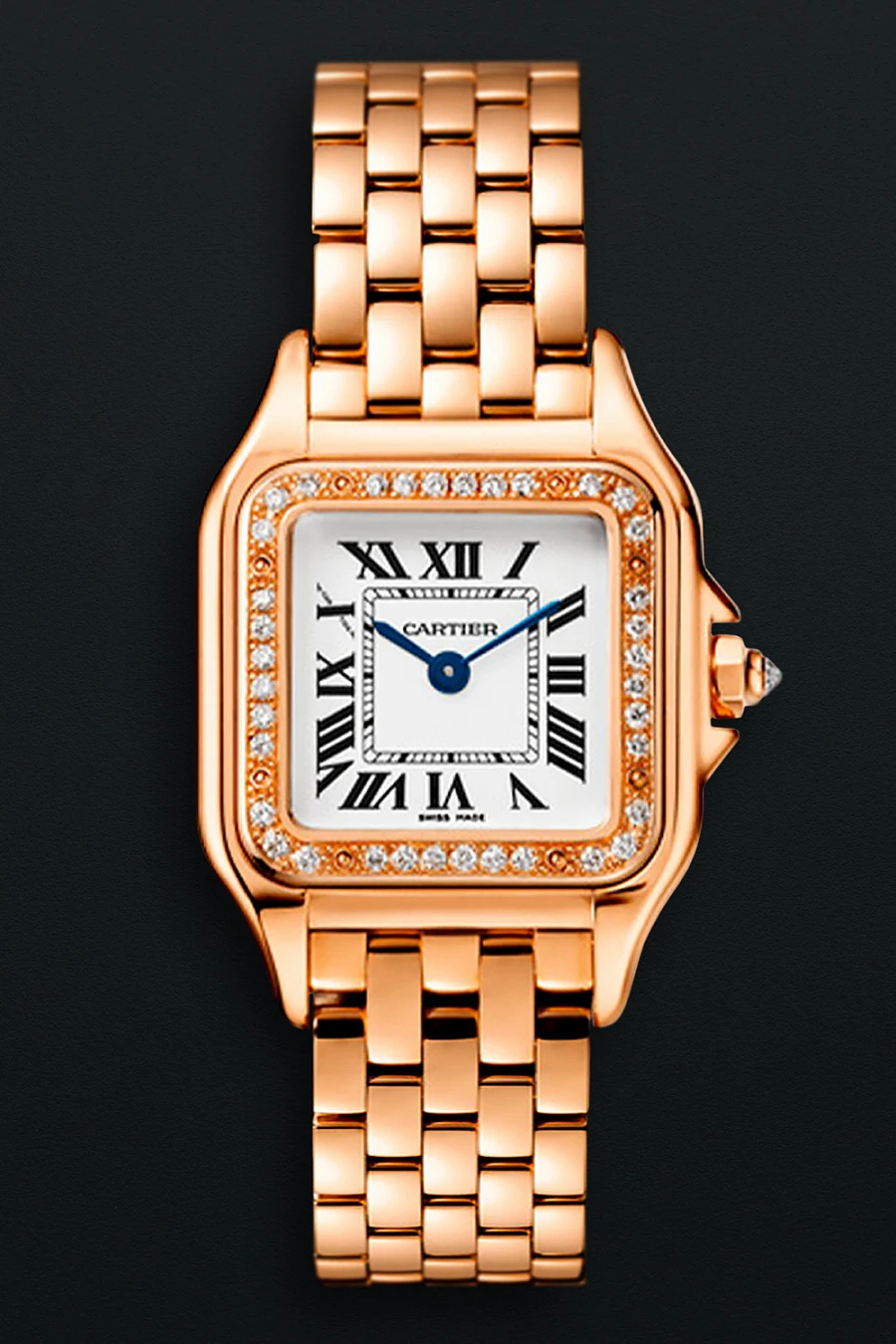 Panthère Small Model Rose Gold Diamonds