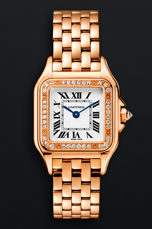 Panthère Small Model Rose Gold Diamonds