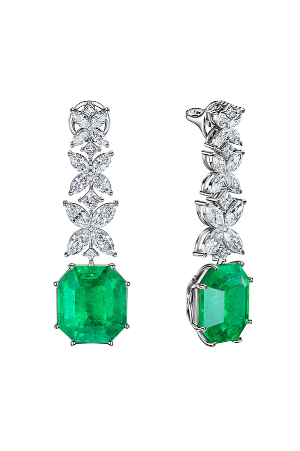 Emerald Earrings 8,99/10,10 ct.